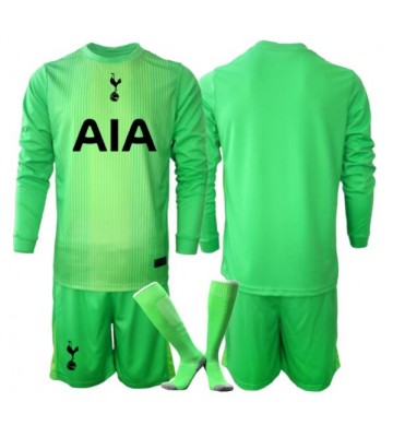 Tottenham Hotspur Målmand Hjemmebanetrøje Børn 2025-26 Langærmet (+ Korte bukser)